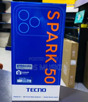 New Tecno Spark 50 128GB Blue