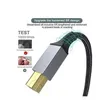 Type-C to USB B 2.0 Printer Cable - 2