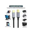 Type-C to USB B 2.0 Printer Cable - 3
