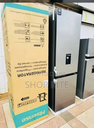 Hisense 341L Double Door Bottom Freezer Refrigerator