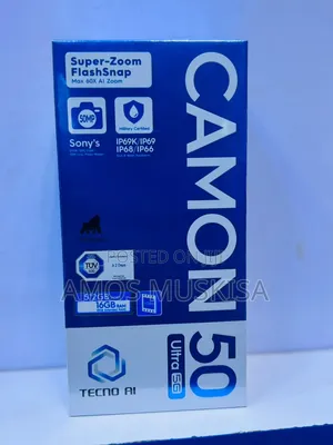 New Tecno Camon 50 Ultra 512GB Black