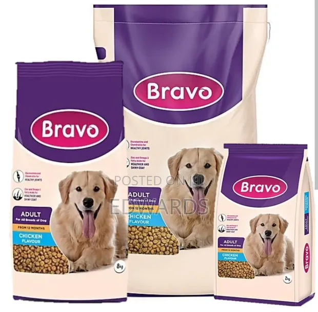 Bravo Chicken Dog Food 15kg - 1