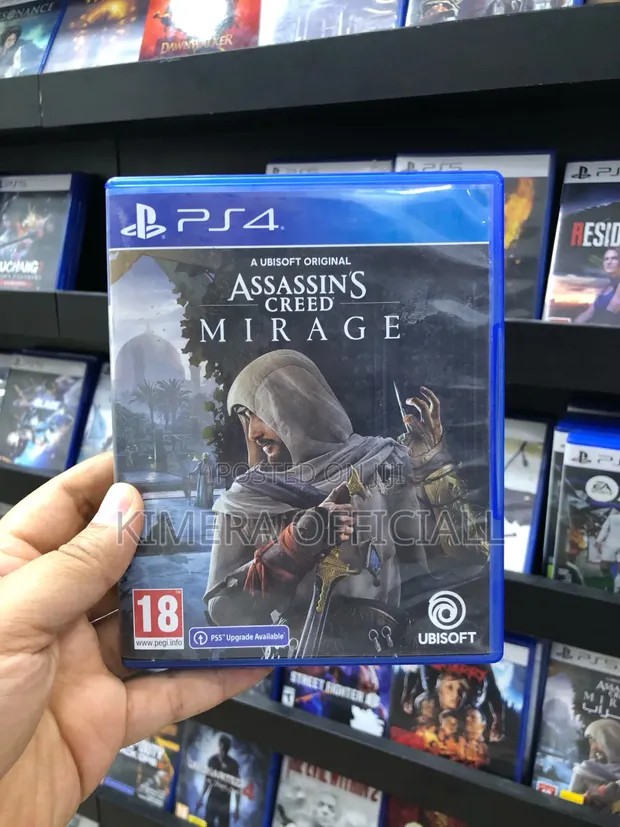 Assassin's Creed Mirage Game CD for PS4 - 1