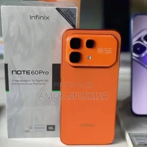 New Infinix Note 60 Pro 256GB Orange