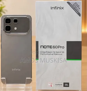 New Infinix Note 60 Pro 256GB Gray