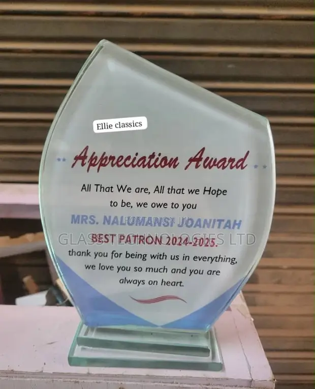 Glass Award - 1