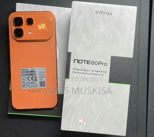 New Infinix Note 60 Pro 256GB Orange - 1