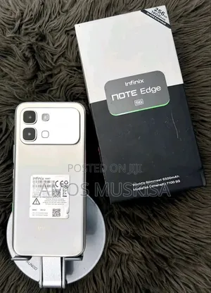 New Infinix Note Edge 5G 256GB Silver