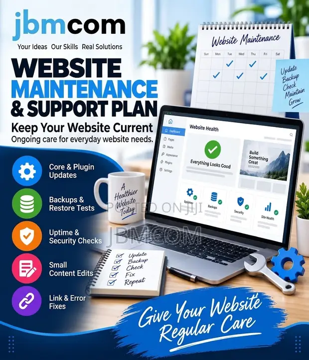 Website Maintenance and Updates Support - 1