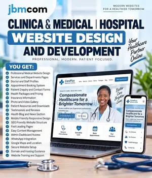 Clinic and Hospital Website Development
