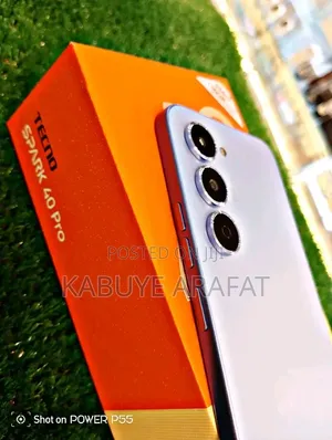 New Tecno Spark 40 Pro 256GB White