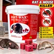 RAT-WAX Rat & Mouse Killer Wax Blocks (100pcs) - 1
