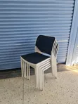 Published Stackable Meshed Plastic Chairs (1pc) - 1