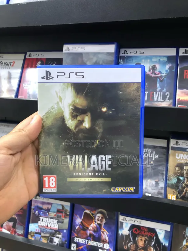 Resident Evil Village Gold Edition Game CD for PS5 - 1