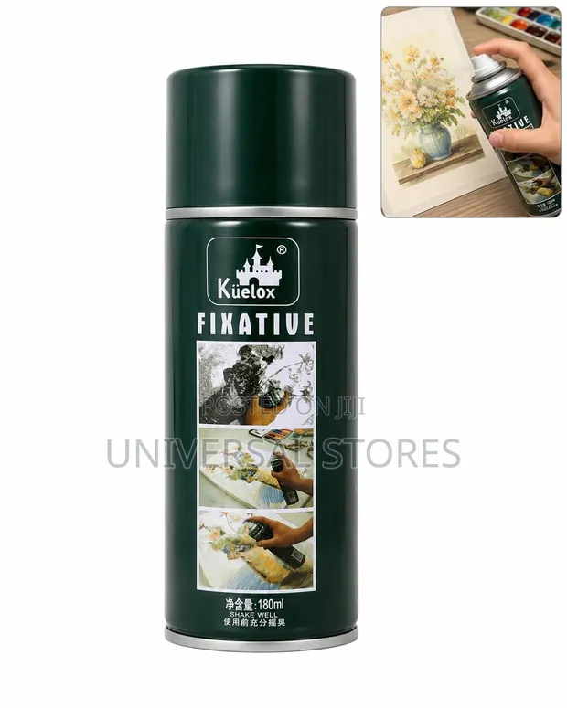 Kuelox Fixative Spray 180ml - 1