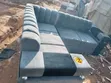5 Seater L Sofa Set - Gray Chenille - 1