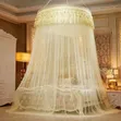 Royal Cream Canopy Bed Net - 2
