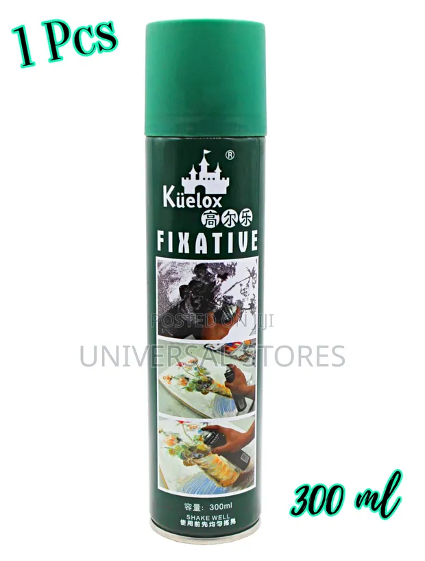 Kuelox Fixative Spray, 300ml - 1