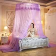 Premium Purple Lace Mosquito Nets - 2