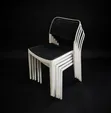 Absan Dining Plastic Chairs (Brand New) - 1