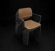 Imported Turkish Mesh Plastic Dining Chairs (Brand New) - 2
