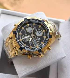Casio Golden Digital & Analog Watch