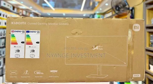 Xiaomi Curved Gaming Monitor 34 Inch 180Hz - 1