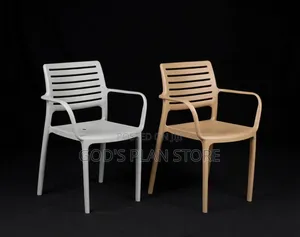 Multicolored Diamond Stack Plastic Chairs
