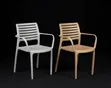 Multicolored Diamond Stack Plastic Chairs - 1