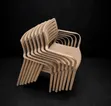 Multicolored Diamond Stack Plastic Chairs - 2