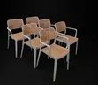 Hotel Lobby Plastic Chairs - Brand New - 1