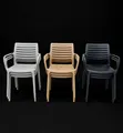 Brand New Plastic Dining Chairs (Set of 4) - 1