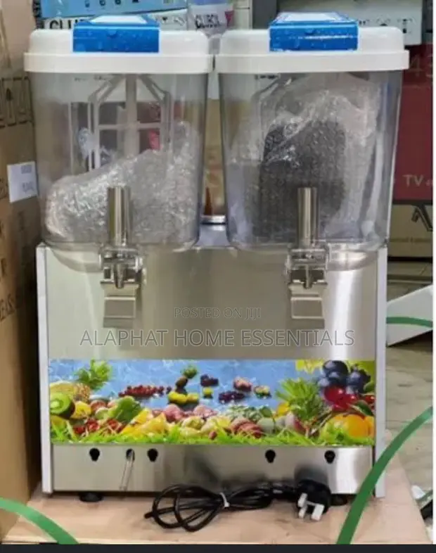 PIXEL Double Tank Juice Dispenser - 2 Tap - 1