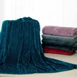 Luxury Ribbed Blanket - Green - 1