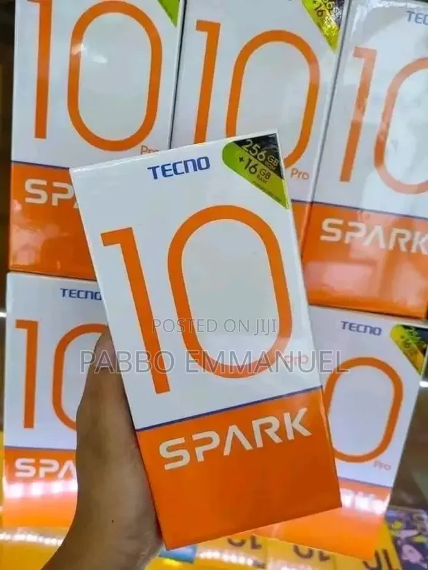 New Tecno Spark 10 Pro 256GB Silver - 1