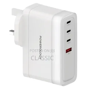 Powerology Lunex Series 140W Fast-Charging Adapter