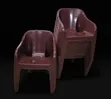 Accent Design Plastic Sofa Chairs - 2