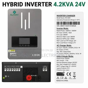 Hybrid Inverter Charger 4.2kVA/24V