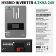 Hybrid Inverter Charger 4.2kVA/24V - 1
