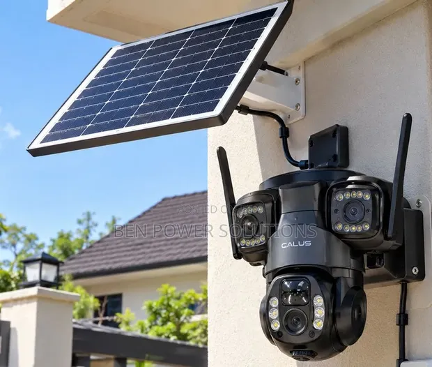 AI Triple Lens Solar Camera - 1