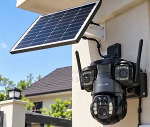 AI Triple Lens Solar Camera