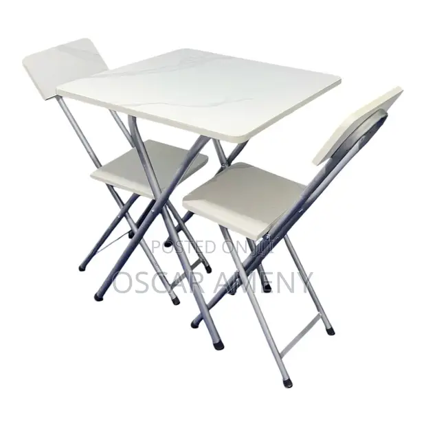 White Reading Set with 2 Seats - 1