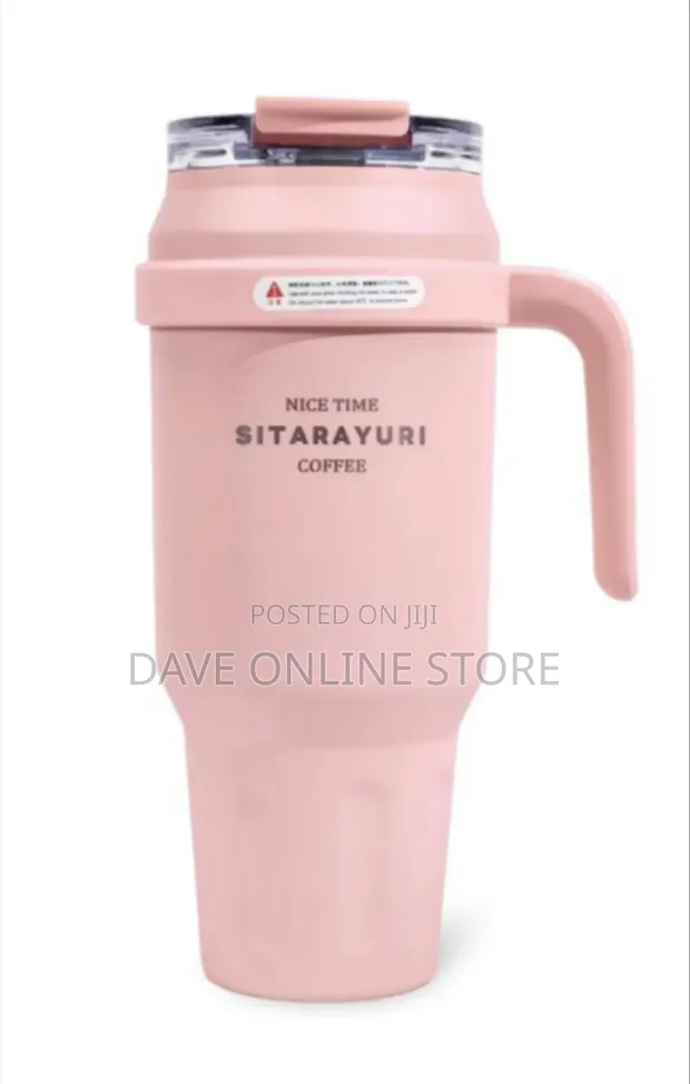 Sitarayuri Dual-Lid Insulated Stainless Steel Tumbler - 1