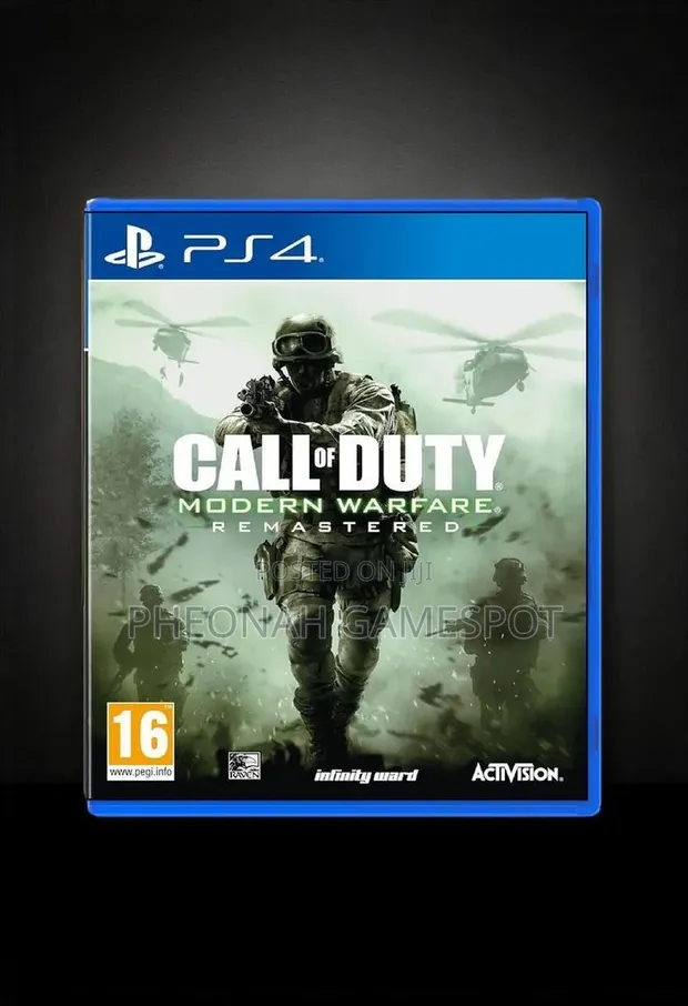 Call of Duty Modern Warfare Remastered Game CD for PlayStation 4 - 1