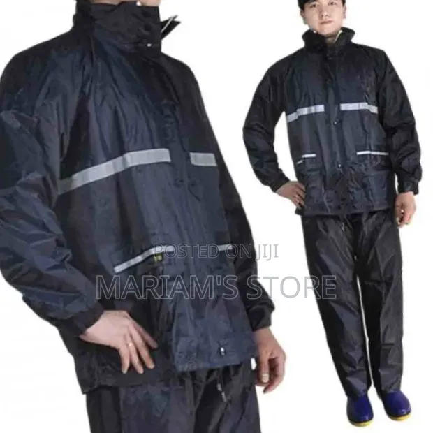 Two-Piece Waterproof Rain Suit - 1