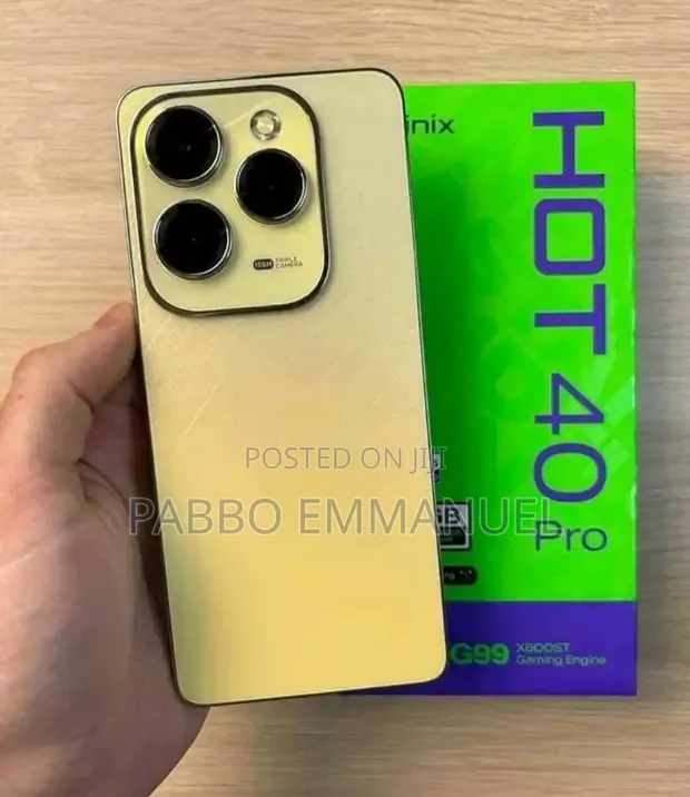 Infinix Hot 40 Pro 256GB Gold - 1