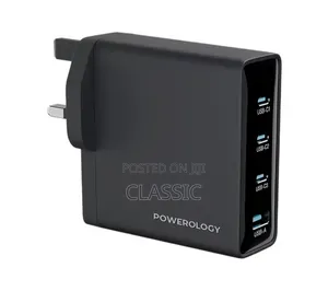 Powerology Volt-X 140W Multi-Port GaN Adapter