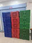 Portable Plastic Crates - Brand New - 2