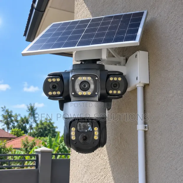 AI 4G Solar PTZ CCTV Security Camera - 1