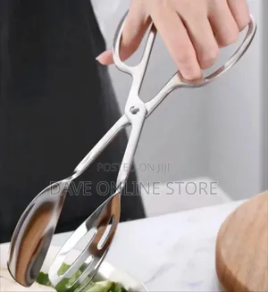 Stainless Steel Scissor Salad Tongs